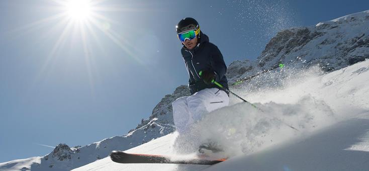 Skifahren am Erlebnisberg Watles